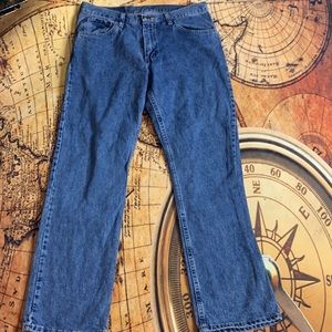 Vintage Wrangler Medium Wash Straight Leg 33"x30" Jeans